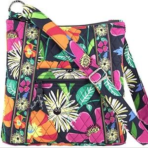 Vera Bradley Hipster Jazzy Blooms Crossover